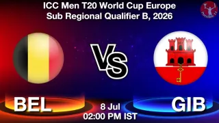 BEL vs GIB - ICC Men