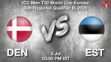 DEN vs EST Dream11 Prediction, Preview & Updates - <small>Wed, 08 Jul 03:00 PM IST</small>
