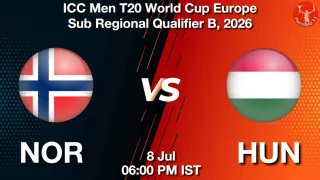 NOR vs HUN - ICC Men