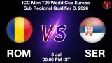 ROM vs SER Dream11 Prediction, Preview & Updates - <small>Wed, 08 Jul 06:00 PM IST</small>