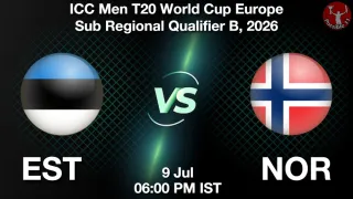 EST vs NOR - ICC Men