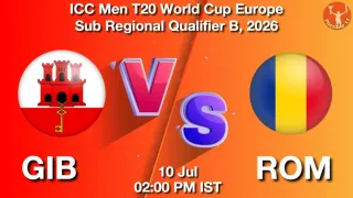 GIB vs ROM - ICC Men
