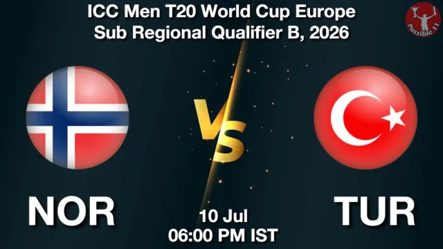 NOR vs TUR Match Previews and Cricket Tips