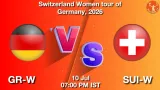GR-W vs SUI-W Dream11 Prediction - <small>Fri, 10 Jul 07:00 PM IST</small>