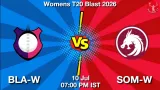 BLA-W vs SOM-W Dream11 Prediction - <small>Fri, 10 Jul 07:00 PM IST</small>