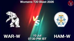 WAR-W vs HAM-W Match Preview, Picture