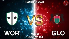 WOR vs GLO Match Preview, Picture