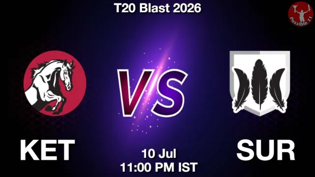 KET vs SUR Match Previews and Cricket Tips