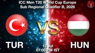 TUR vs HUN - ICC Men
