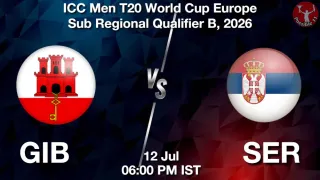 GIB vs SER GIB vs SER - ICC Men