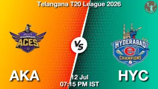 AKA vs HYC - Telangana T20