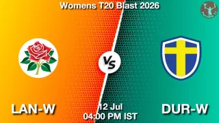 LAN-W vs DUR-W - Womens T20
