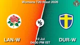 LAN-W vs DUR-W Dream11 Prediction - <small>Sun, 12 Jul 04:00 PM IST</small>