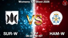 SUR-W vs HAM-W Match Preview, Picture