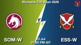 SOM-W vs ESS-W Dream11 Prediction - <small>Sun, 12 Jul 07:00 PM IST</small>