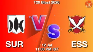 SUR vs ESS - T20 Blast