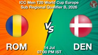 ROM vs DEN - ICC Men