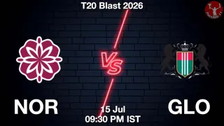 NOR vs GLO - T20 Blast