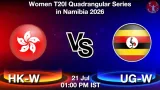 HK-W vs UG-W Dream11 Prediction - <small>Tue, 21 Jul 01:00 PM IST</small>