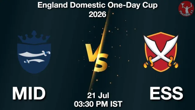 MID vs ESS Match Previews and Cricket Tips