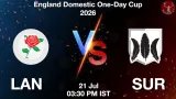 LAN vs SUR Dream11 Prediction, Preview & Updates - <small>Tue, 21 Jul 03:30 PM IST</small>