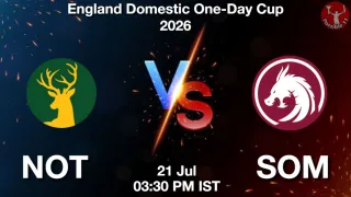 NOT vs SOM NOT vs SOM - England Domestic
