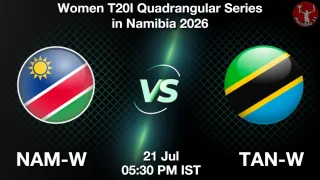 NAM-W vs TAN-W NAM-W vs TAN-W - Women T20I