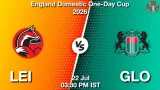 LEI vs GLO Dream11 Prediction, Preview & Updates - <small>Wed, 22 Jul 03:30 PM IST</small>