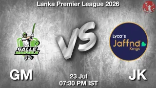 GM vs JK GM vs JK - Lanka Premier