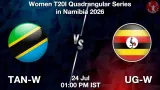 TAN-W vs UG-W Dream11 Prediction - <small>Fri, 24 Jul 01:00 PM IST</small>