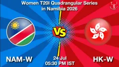 NAM-W vs HK-W Match Preview, Picture