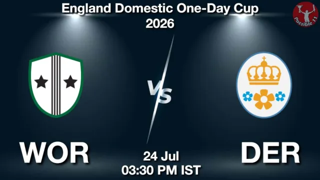 WOR vs DER Match Previews and Cricket Tips