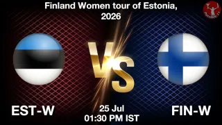 EST-W vs FIN-W EST-W vs FIN-W - Finland Women