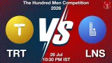 TRT vs LNS Dream11 Prediction, Preview & Updates - <small>Sun, 26 Jul 10:30 PM IST</small>