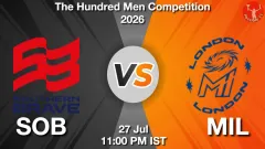 SOB vs MIL Match Preview, Picture