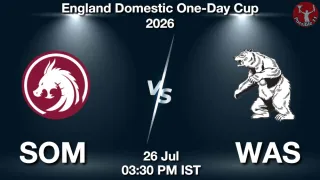 SOM vs WAS SOM vs WAS - England Domestic