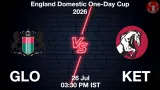 GLO vs KET Dream11 Prediction, Preview & Updates - <small>Sun, 26 Jul 03:30 PM IST</small>