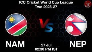 NAM vs NEP - ICC Cricket