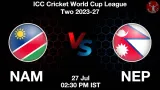 NAM vs NEP Dream11 Prediction, Preview & Updates - <small>Mon, 27 Jul 02:30 PM IST</small>