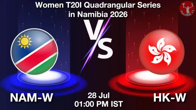 NAM-W vs HK-W ड्रीम11 भविष्यवाणी, फैंटेसी क्रिकेट टीम - 28 जुलाई 2026