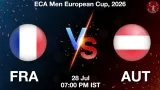 FRA vs AUT Dream11 Prediction, Preview & Updates - <small>Tue, 28 Jul 07:00 PM IST</small>
