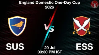 SUS vs ESS - England Domestic