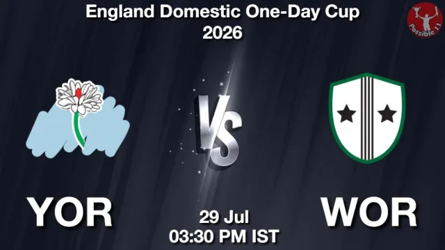 YOR vs WOR Match Previews and Cricket Tips