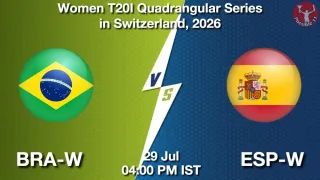 BRA-W vs ESP-W - Women T20I