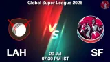 LAH vs SF Dream11 Prediction, Preview & Updates - <small>Wed, 29 Jul 07:30 PM IST</small>