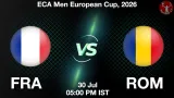 FRA vs ROM Dream11 Prediction, Preview & Updates - <small>Thu, 30 Jul 05:00 PM IST</small>