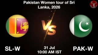 SL-W vs PAK-W - Pakistan Women