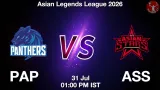 PAP vs ASS Dream11 Prediction, Preview & Updates - <small>Fri, 31 Jul 01:00 PM IST</small>