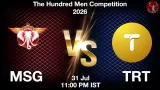 MSG vs TRT Dream11 Prediction, Preview & Updates - <small>Fri, 31 Jul 11:00 PM IST</small>