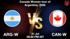 ARG-W vs CAN-W Match Preview, Picture